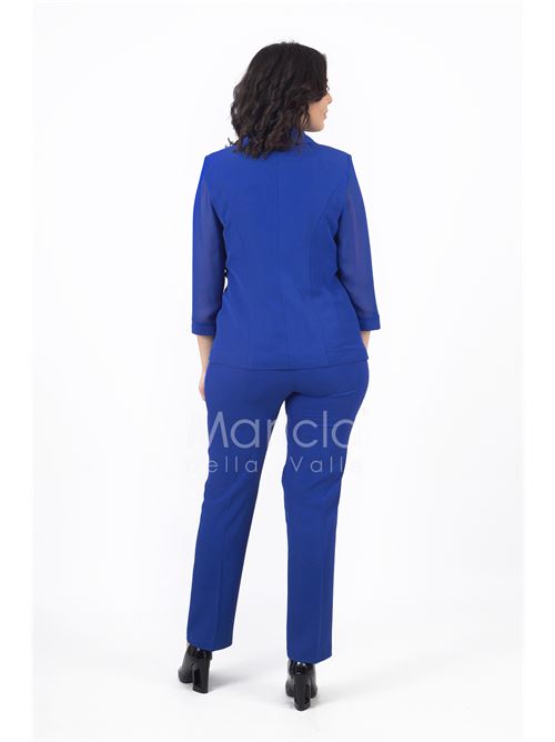 tailleur 3 pezzi giacca paiette LUDOVICA HASSLER | LH903ROYAL